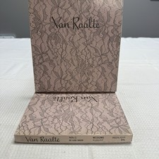 5-Vtg 50s VAN RAALTE Nines Sheer Highlight 8.5P Nylon Stockings Seam New 2 Boxes