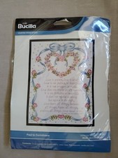 Bucilla 10.5 x 13.5 Counted Cross Stitch/St. Paul to Corinthians New