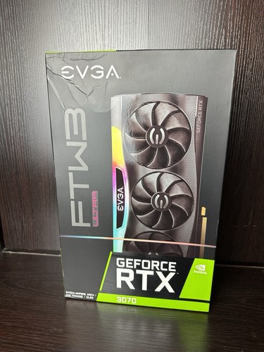 NEW! EVGA GeForce RTX 3070 FTW3 ULTRA 8GB Graphics Card (3767-KL) Read Desc!!