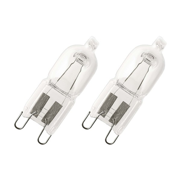 2 X Osram Eco Halogen Stiftsockellampe 20W = 25W G9 Halopin Warmweiß Dimmbar-image