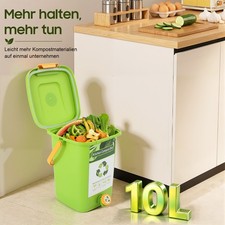 Kitchen Compost Bin, Compost Container, Large Capacity Compost Container 2.2 Gal