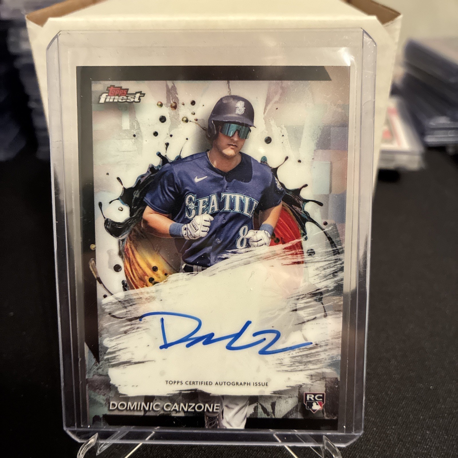 2024 Topps Finest Finest Auto Dominic Canzone #FA-DCAN Rookie Auto RC