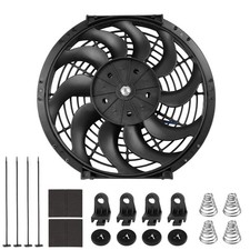 Universal 12 Inch 80w Slim Fan Push Pull Electric Radiator Cooling Fan 12v Kit