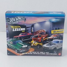 Hot Wheels Silver Series Legends 2025 Tour 6 Car Set GTO Mustang Gasser JPY78