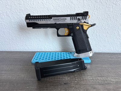 #ad Tokyo Marui 5.1 Gold Match Hi Capa Airsoft Custom Build Gas Blowback Pistol $450.00