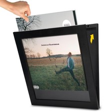 Wooden Vinyl Record Display Frame for 12x12 Inch, Front Opening Vinyl Record ...