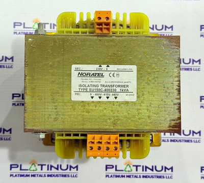 NORATEL ISOLATING TRANSFORMER TYPE SU150C-400230