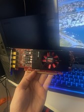 AmdFirepro W4100 2gb Vram LP gpu with half height bracket and full height