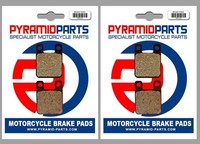 BremsbeläGe Vorne & Hinten (2 Paar) FüR Montesa 335 Cota 1987-1991