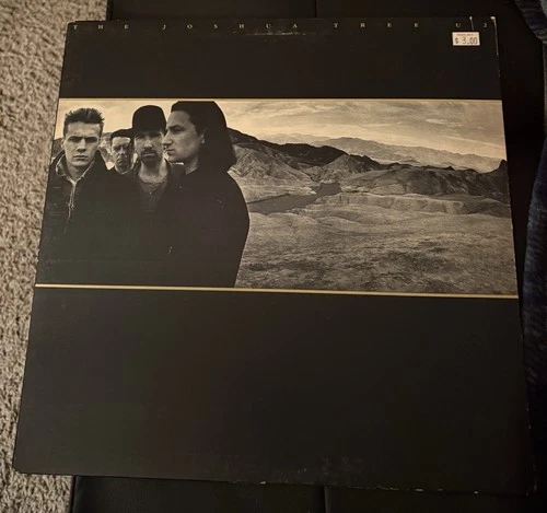 U2 the Joshua Tree 1987 Vinyl LP Island Records Album