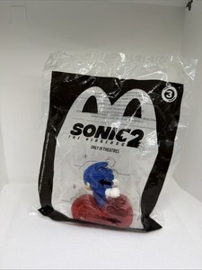 2022 McDonald's Sonic 2 The Hedgehog Happy Meal Toy #3 SEALED