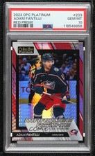 2023 O-Pee-Chee Platinum Marquee Rookies Red Prism /199 Adam Fantilli PSA 10 q2c