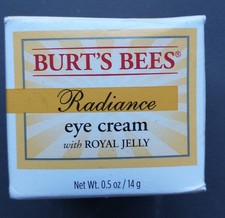 BURT'S BEES Radiance Eye Cream With ROYAL JELLY 0.5 Oz Rare Discontinued