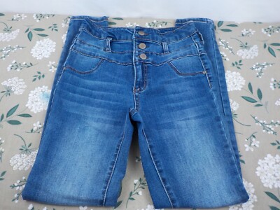 Refuge Jeans 3 Button Top Tapered Junior Size 0