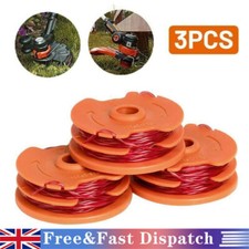 3 x Trimmer Spool & Line For McGregor MET3525, MET4530, MET6032 UK