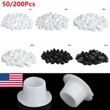 50-200X Multi-spec Screw Caps Covers Flush Type Plastic Hole Plug Button Top New