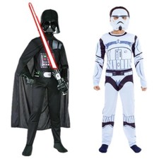 Halloween Star Wars Kids Darth Vader Costume The Force Awakens Kids Super Deluxe