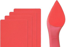 Red Sole Protectors, 4 Pcs Self-Adhesive Shoe Bottom Protector NEW