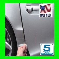 For Mercedes Black Door Edge 15ft Guard Protectors Trim Molding Set Roll .