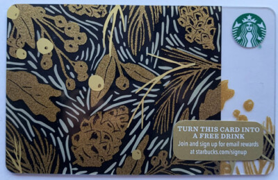 2015 USA Starbucks Cards / From the Christmas Gift Card Set, You Choose