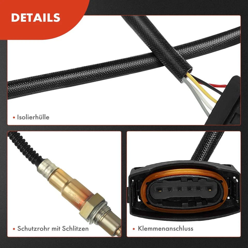 Sonda lambda sonda de regulación delantera cat para Opel Zafira B A05 Vectra C Z02 Signum Z03 - Imagen 2 de 4