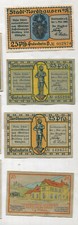 Pieniądze awaryjne: Nordhausen Sachsen-Anhalt 4 sztuki (779)