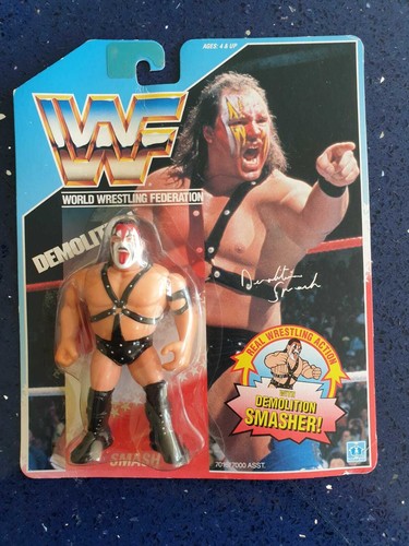 WWF HASBRO MOC SMASH OF DEMOLITION SERIES 1...
