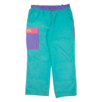 EIDER Damen Hose Blau Relaxed Straight W30 L24