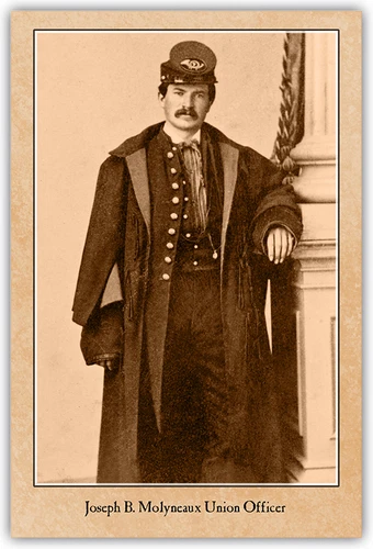 J.B. Molyneaux Union Officer PHOTOGRAPH CARD VINTAGE A+ Reproduction