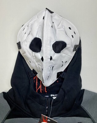 若狭の狂死郎 LRG ブルゾンジャケット90s 00s LRG Lifted Research Group Friday The 47th Jason Mask Hoodie Black