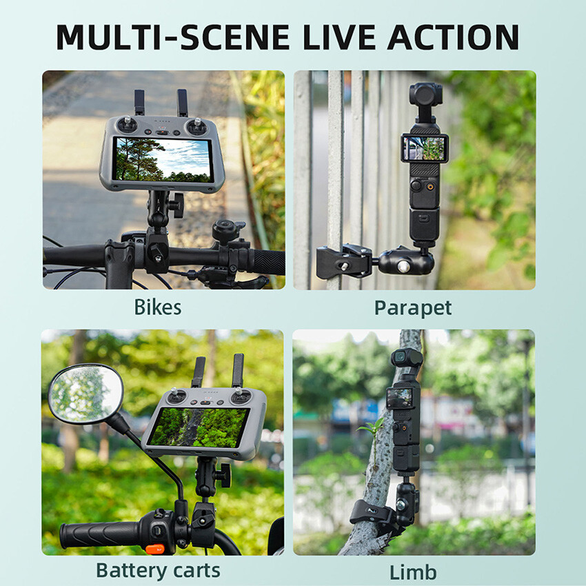 Metal Cycling Mount Accessories for RC/RC2 Screen Remote Control