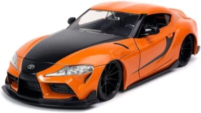 TOYOTA GR Supra - Fast & Furious 9 - 2020 - orange / black - JADA 1:24 - Bild 1 von 4