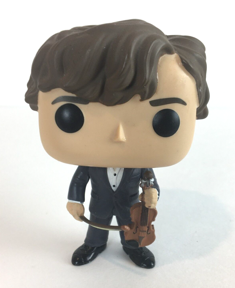 Funko POP Sherlock with Violin #289 Loose No Box Vinyl | eBay