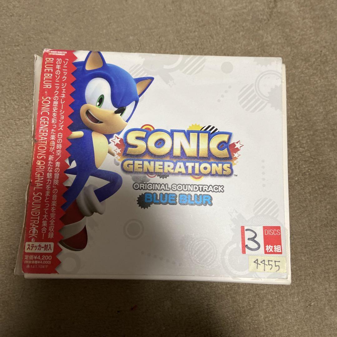 SEGA - ソニック　ジェネレーションズ　Soundtrack：Blue　Blur Buy Sonic Generations Original Soundtrack Blue Blur Sega
