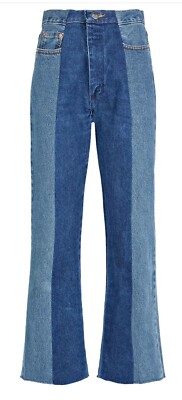E.L.V. elv designer denim jeans. Hand Made in UK. Size 26 U.K. 8. rrp £315.