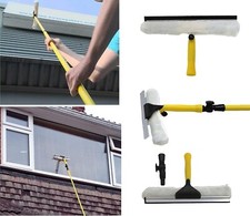 Telescopic Squeegee Kit Window Cleaner Extendable Pole 3.25m Cleaning Kit Wash