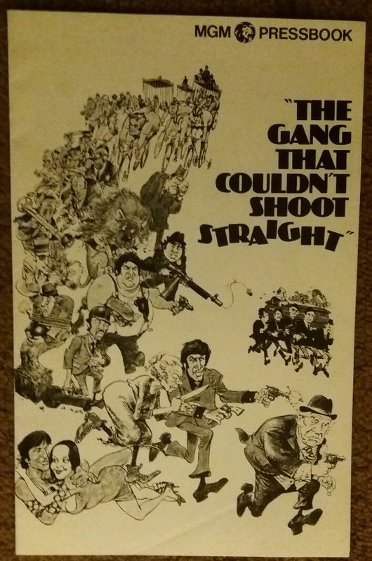 Robert Deniro "The Gang That Couldn't Shoot Straight" MGM Pressbook Jerry Orbach