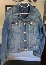 Gap Girls Denim Jacket Size Youth Large 10 