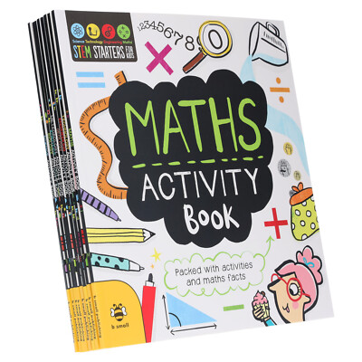 MINT-Starter für Kinder von Jenny Jacoby 8 Aktivitätsbücher Set - Alter 7+ - Taschenbuch