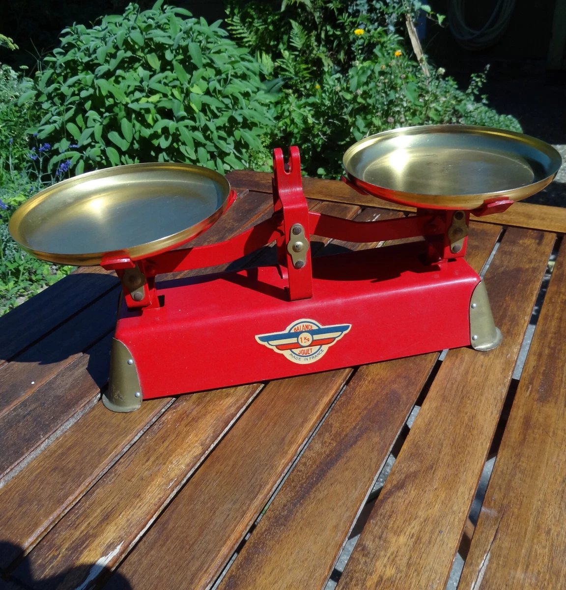 Balance en fonte avec poids force 25 Kilos