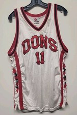 Vtg Rawlings Dons #11 Sewn Basketball Jersey Adult Size 44 Made In USA