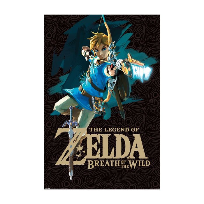 ZELDA - BREATH OF THE WILD - POSTER 24x36 - 160670 | eBay