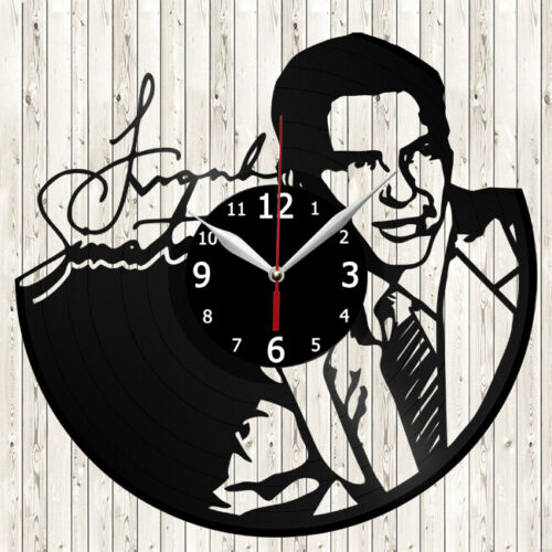 Frank Sinatra Vinyl Record Wall Clock Decor Handmade 5366 - Afbeelding 1 van 12