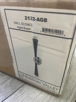 Hudson Valley Lighting Tupelo Atomic MCM Design Wall Mount Light 23'' 2122-AGB