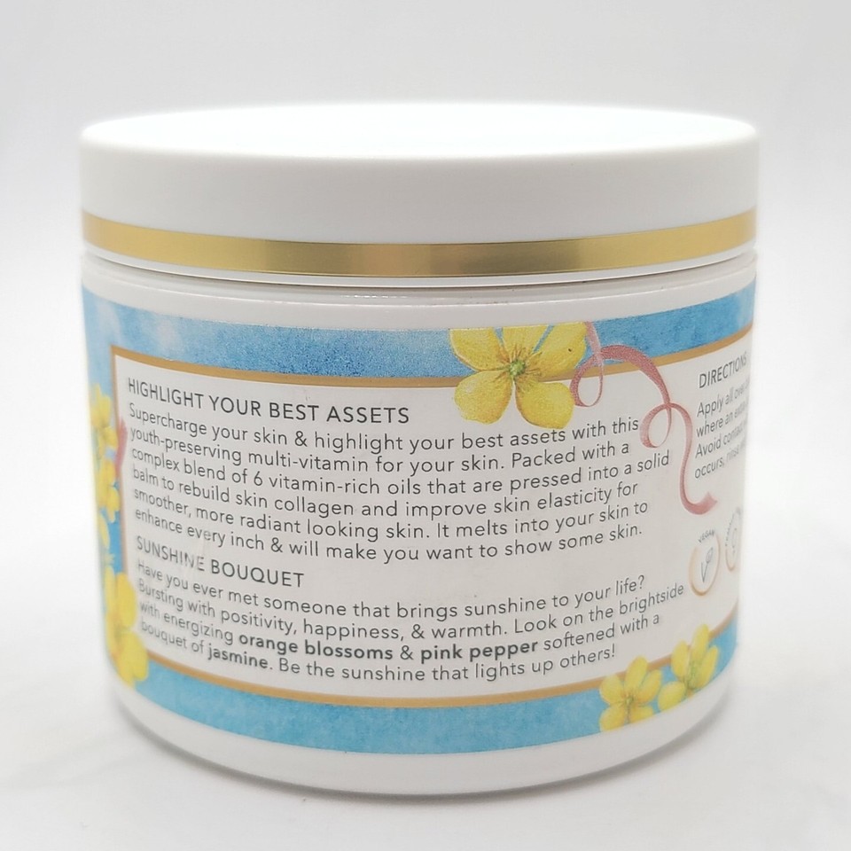 Nakery Beauty SkinVitamin Pressed Body Oil Melt SUNSHINE BOUQUET 3