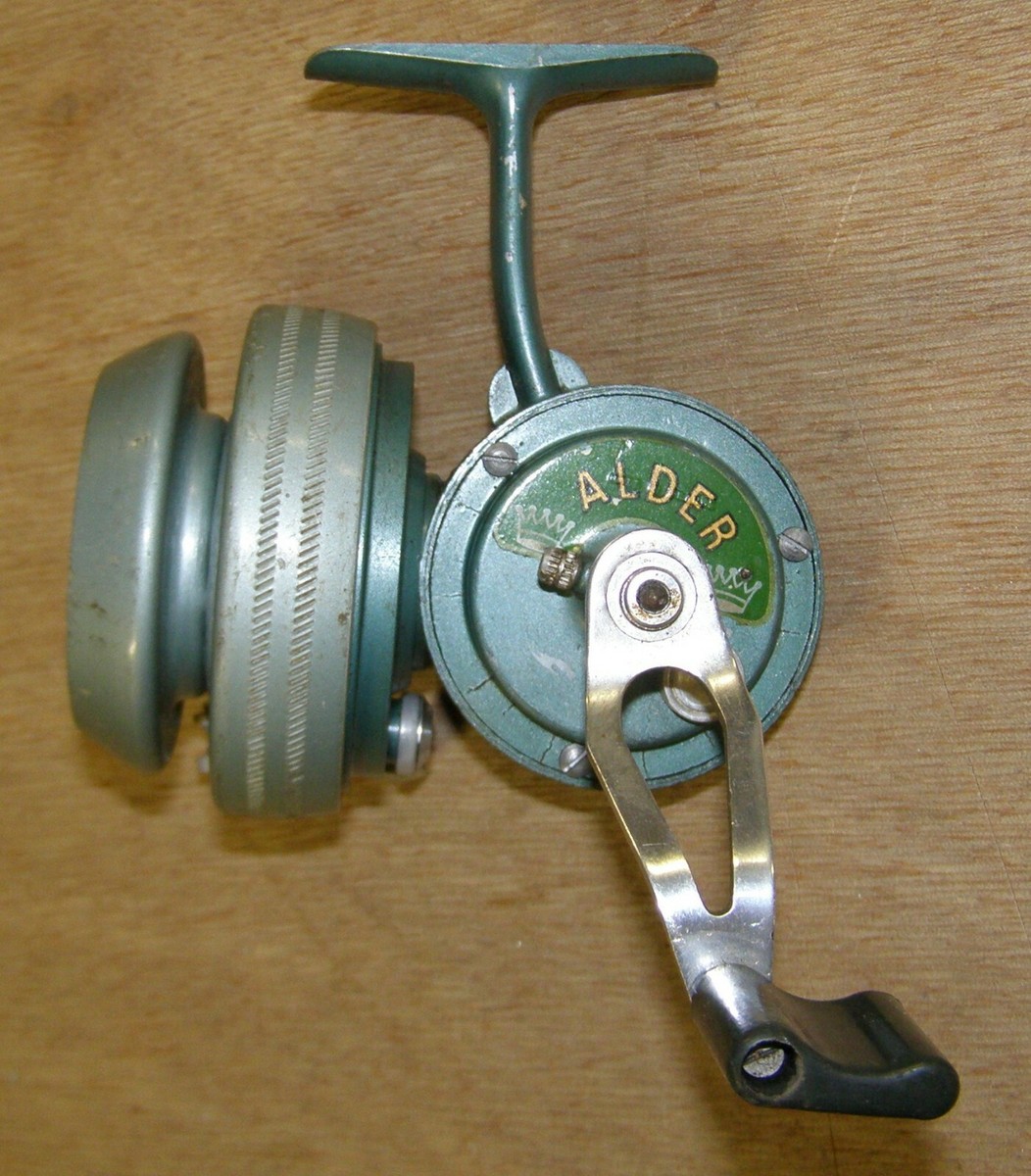 ANCIEN MOULINET DE pêche ADLER made in FRANCE très bon état fonctionnel