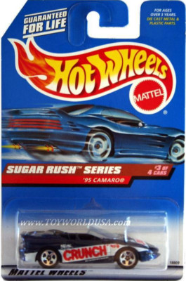 1998 Hot Wheels #743 Sugar Rush Series #3 '93 Camaro malaysia base