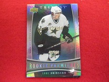2006 07 Trilogy Loui Eriksson hockey rookie card   Stars  RC  684/999  RC