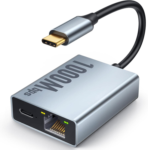 Adaptateur Ethernet 1000Mbps pour Chromecast avec Google TV, USB Type C vers RJ45 Gig - Photo 9 sur 12