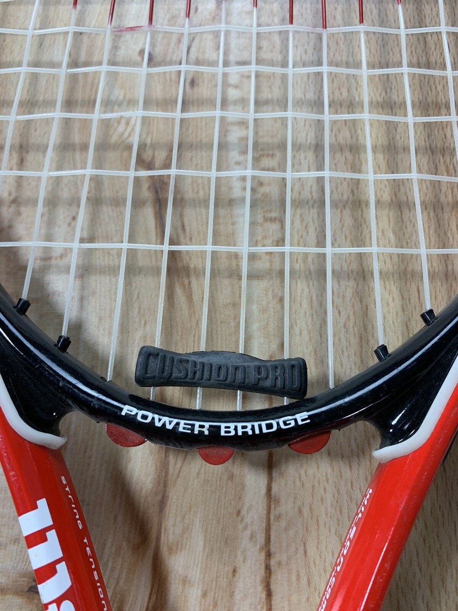 Wilson Impact Power Bridge Tennis Racket Titanium cushionp